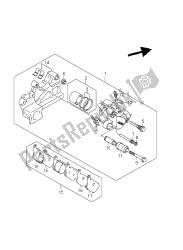 pinza trasera (gsx650f e24)