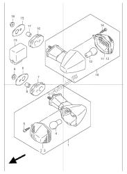 feu clignotant (gsf1200-z)