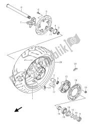 roue arrière (gsx-r600)