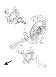 FRONT WHEEL (GSX1300BKA-AUF)