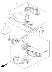 richtingaanwijzer lamp