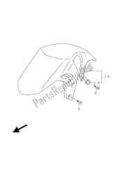 guardabarros delantero (gsr750 e21)