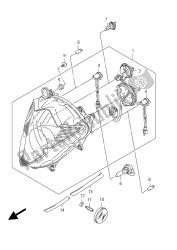 HEADLAMP (GSX650F E24)