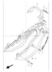 cubierta trasera del asiento (gsf1200)