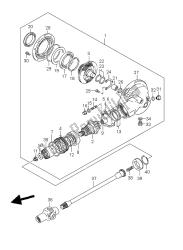 PROPELLER SHAFT & FINAL DRIVE GEAR (VL800-UE)