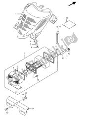 feu arrière combiné (vzr1800bzuf e19)