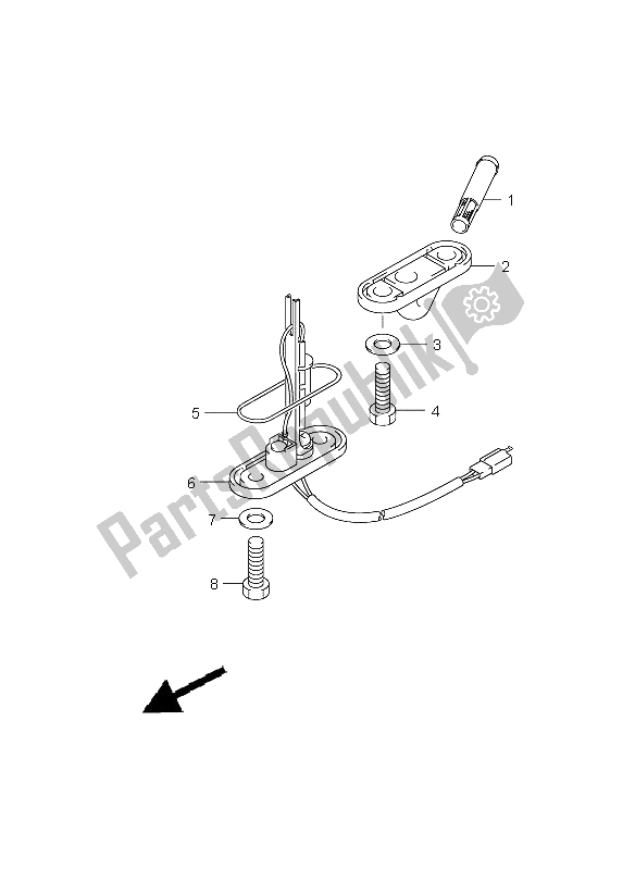 All parts for the Fuel Cock of the Suzuki RV 125 Vanvan 2009