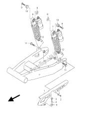 Rear shock absorber