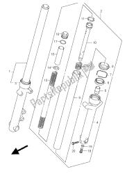 ammortizzatore forcella anteriore