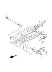 bras oscillant arrière