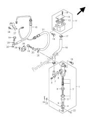 REAR MASTER CYLINDER (GSF650A-SA-UA-SUA)