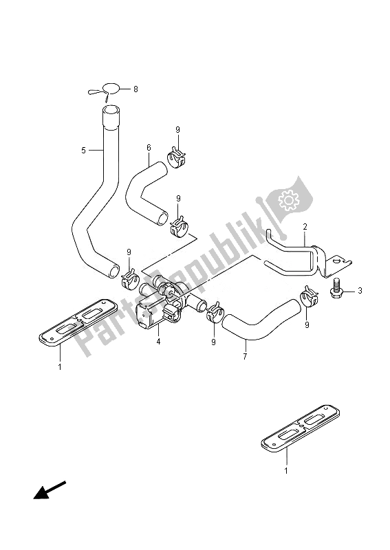 Tutte le parti per il 2a Aria del Suzuki GSX R 600 2014