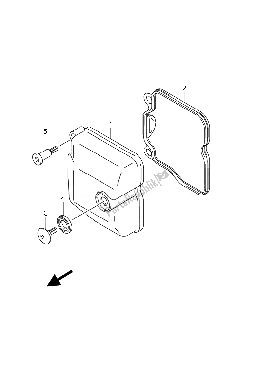 Tutte le parti per il Coperchio Della Testata del Suzuki UH 125 Burgman 2007