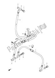 manguera del freno delantero (sfv650)