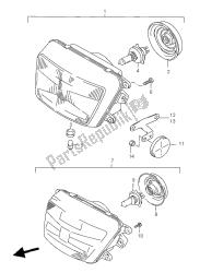 lampe frontale (gsf1200s-sa)