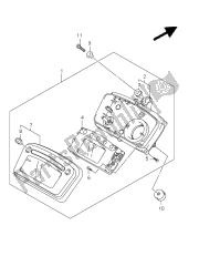 SPEEDOMETER (LT-A750XPZ P17)