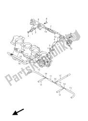 THROTTLE BODY HOSE & JOINT (GSX1300R E19)