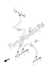 flexible de frein avant (gsr750 e24)