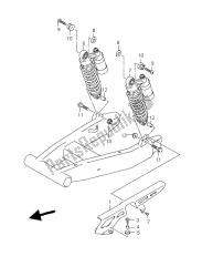 Rear shock absorber