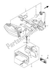 luz de combinación trasera (lt-a400fz)