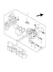 remklauw achter (dl650aue e19)