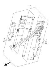 ammortizzatore anteriore (sfv650ua e21)