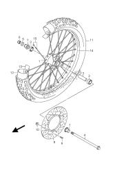 roue avant (lw-e28)