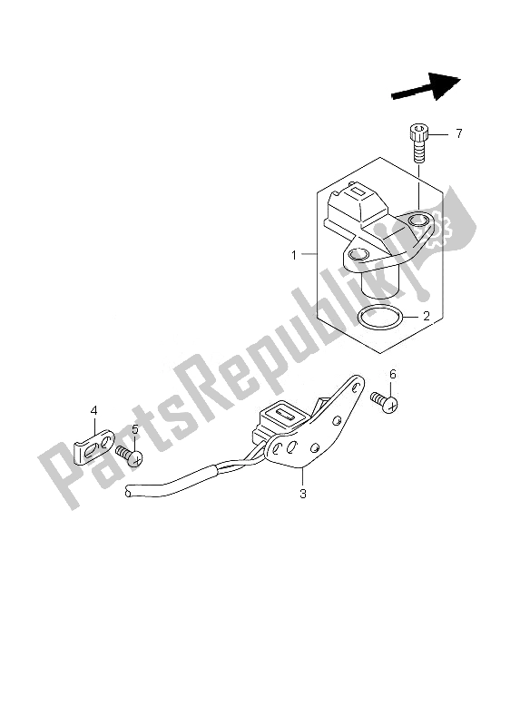 Todas as partes de Gerador De Sinal do Suzuki GSR 600A 2010