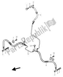 flexible de frein avant