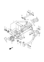 bras oscillant arrière