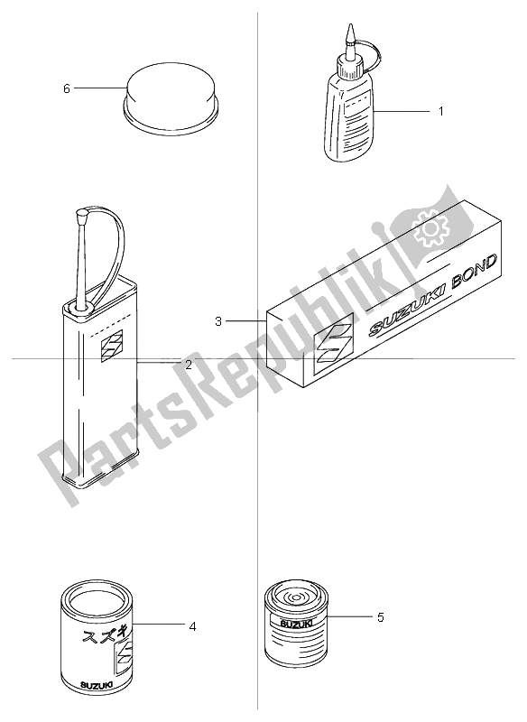 Toutes les pièces pour le Optionnel du Suzuki TR 50S Street Magic 1999