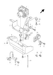 HYDRAULIC UNIT (GSX650FA E21)