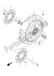 FRONT WHEEL (GSF1250S E24)