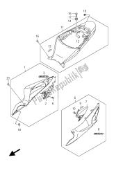 couvercle du cadre (gsx-r600ue e21: (jdt-yvb)