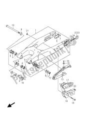 bras oscillant arrière