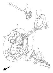 REAR WHEEL (GSF1200SA)