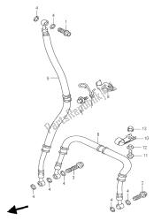 flexible de frein avant