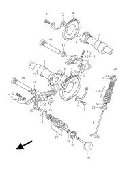 albero motore e valvola