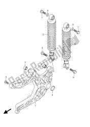 bras oscillant arrière