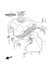 FUEL TANK (GSX1400Z)