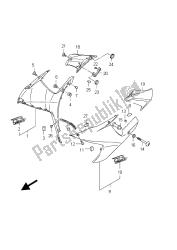 SIDE COWLING (GSX-R750UF E21:GLR)