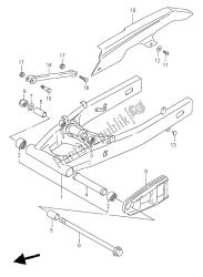 bras oscillant arrière