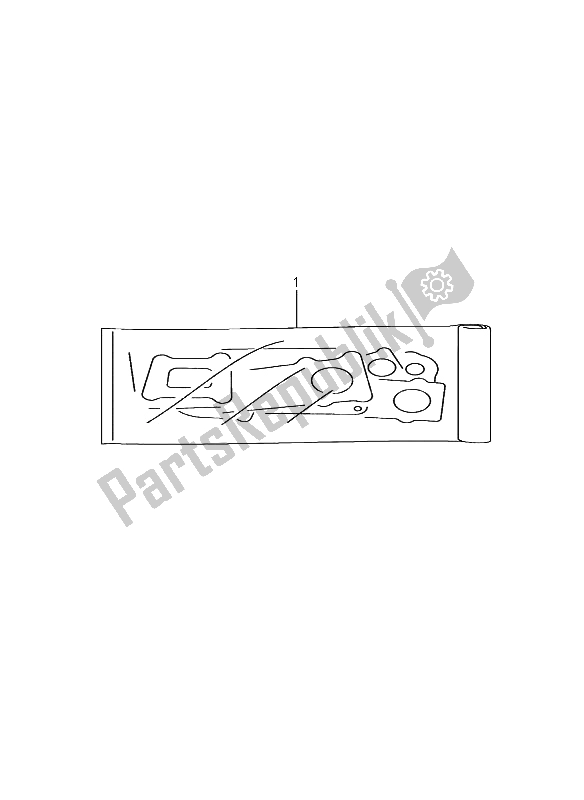 Tutte le parti per il Set Di Guarnizioni del Suzuki LS 650 Savage 1997