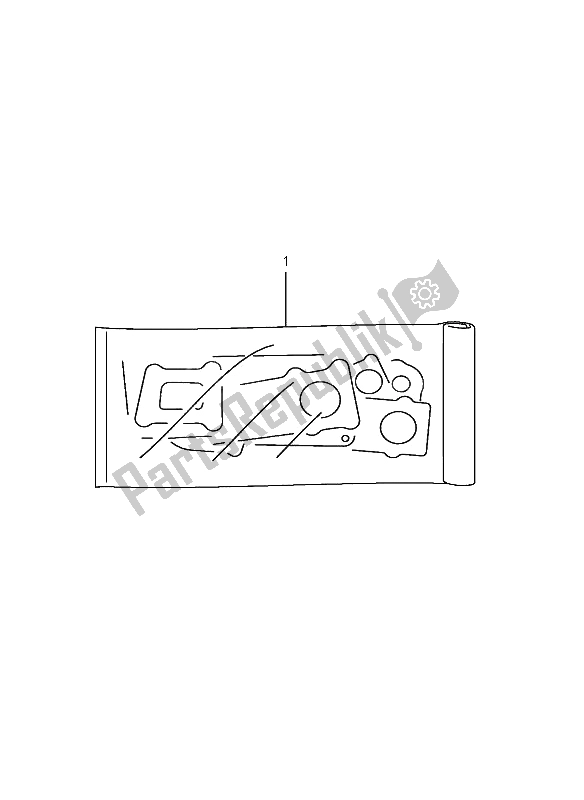 Toutes les pièces pour le Jeu De Joint du Suzuki LT A 400 Eiger 4X2 2005