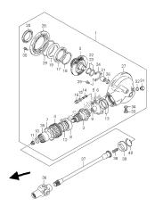 PROPELLER SHAFT & FINAL DRIVE GEAR (VL800C-CUE)