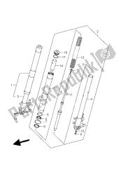 ammortizzatore anteriore (vzr1800-u2-z-zu2)