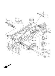 bras oscillant arrière