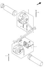 interruptor de la manija (vzr1800 e02)