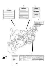 LABEL (GSX-R600UE E21)