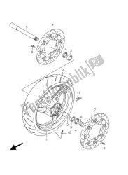 roue avant (gsr750 e24)